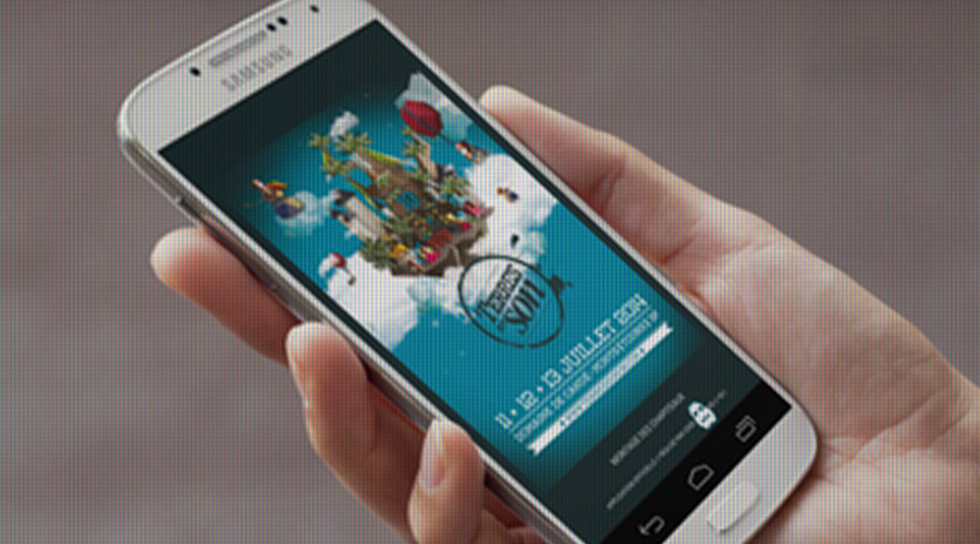 Illustration de l'article Application officielle Android pour Terres du son 2014