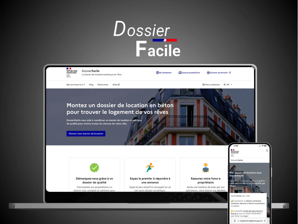 Illustration de DossierFacile