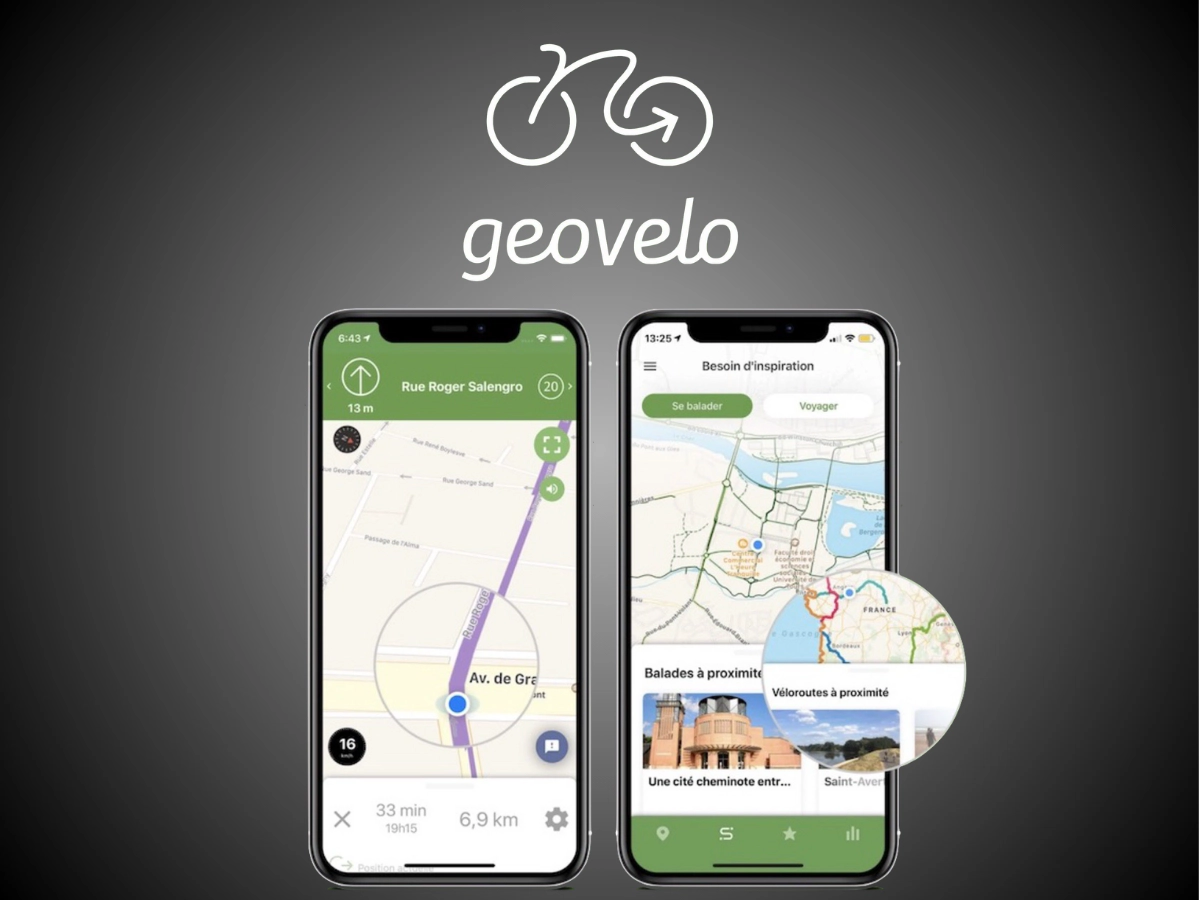 Illustration de Geovelo