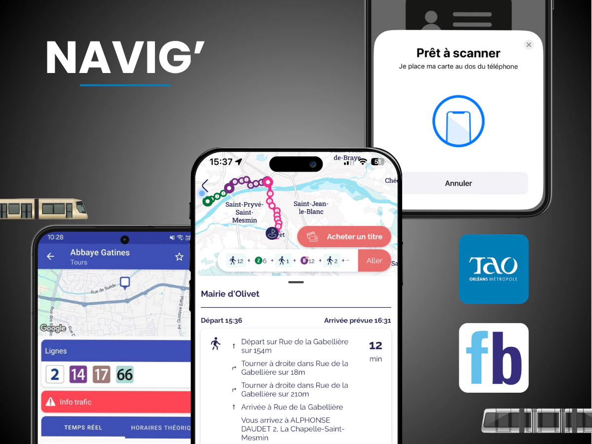 Illustration de Navig' - Votre compagnon pour les transports en commun